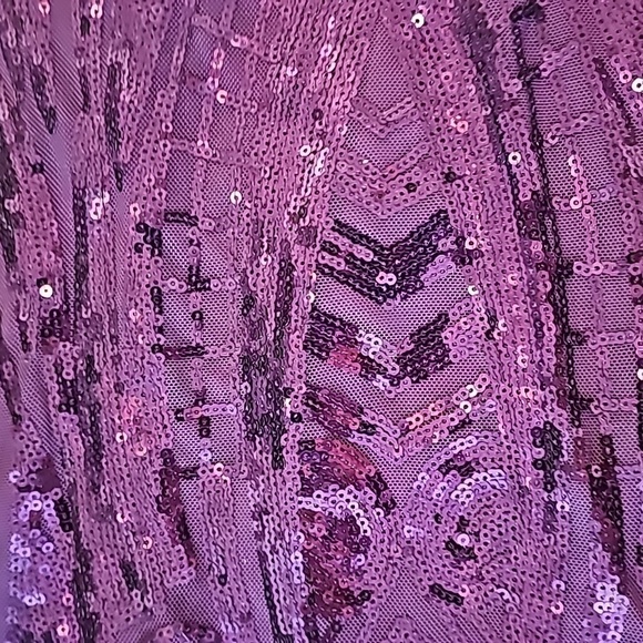 Formal Sheath, contrast Sequin,  assymmetrical,  Maxi Dress for special … - Picture 14 of 16